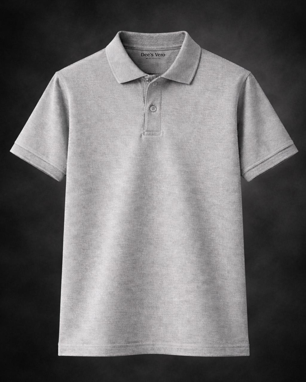 Polo T-Shirt Grey