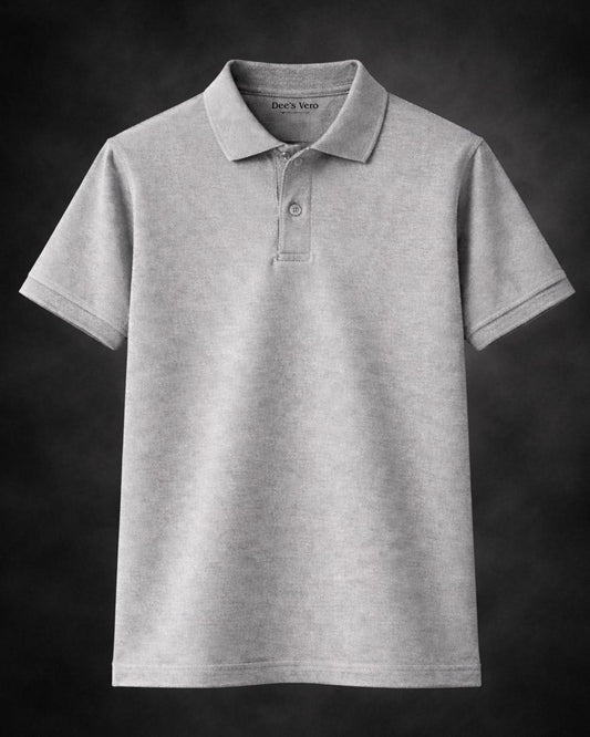 Polo T-Shirt Grey