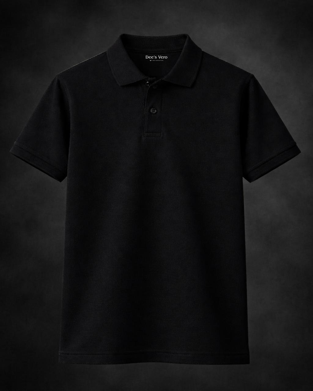 Polo T-Shirt Black